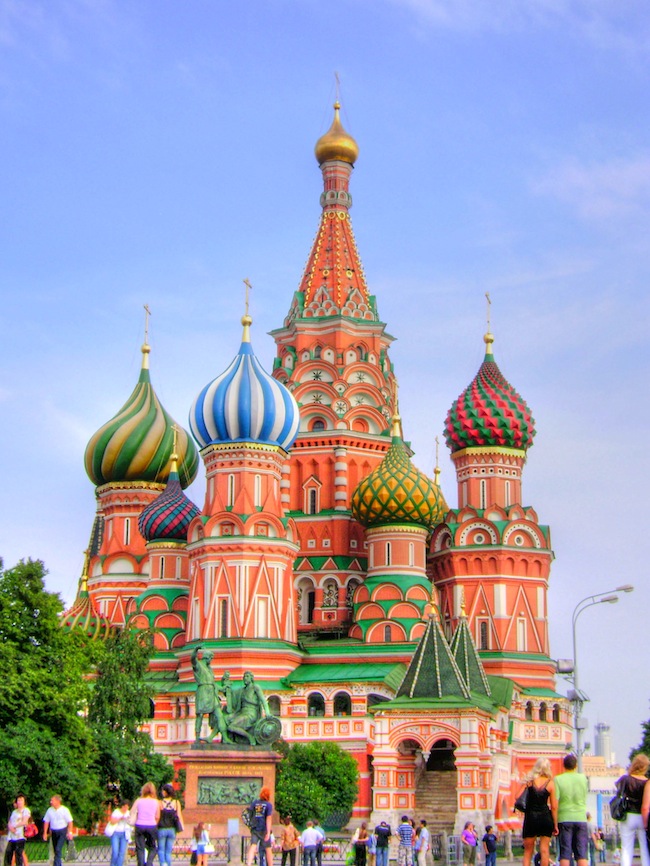 Saint Basil's Cathedral, Moscow, Russia