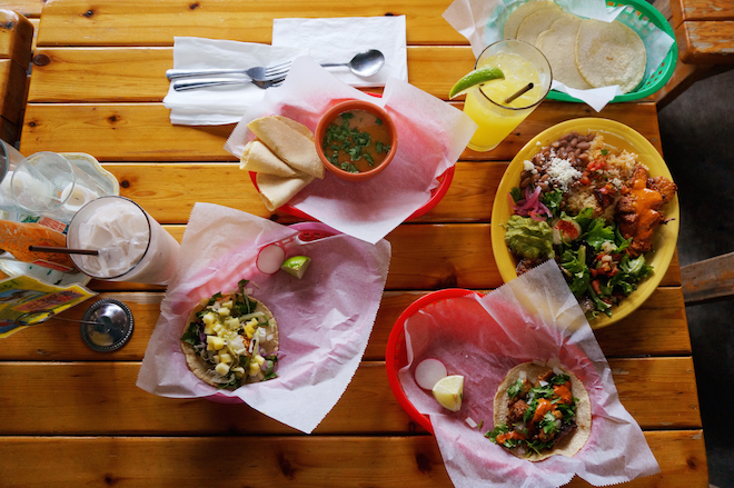 Por Que No Taqueria in Portland, Oregon