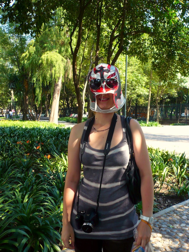chapultepec castle mexico city mask