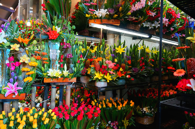 mercado de jamaica mexico flowers2