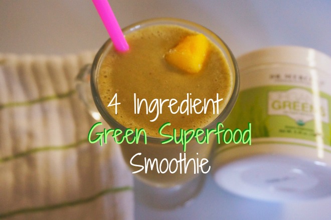 organic greens smoothie15