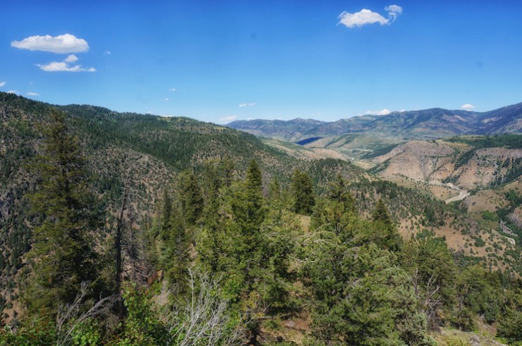 Jardine Juniper Trail in Logan Canyon, Utah