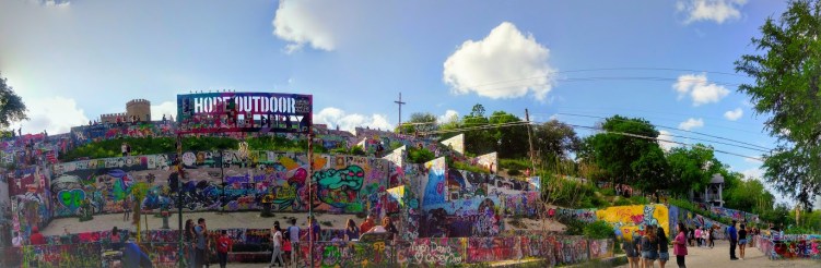 hope outdoor gallery street art austin
