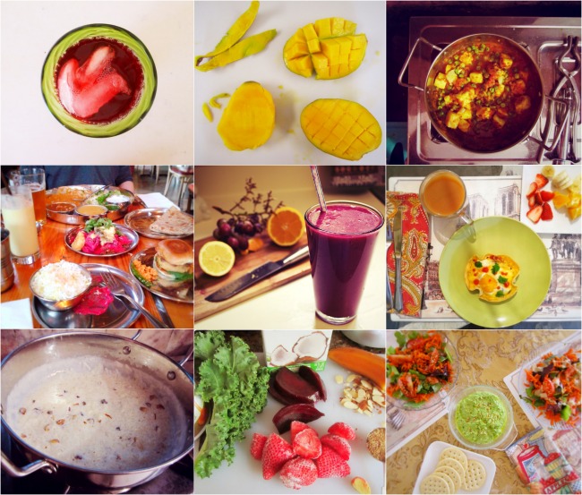 food collage
