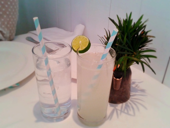 Cute straws at "La Lorena" Restaurant