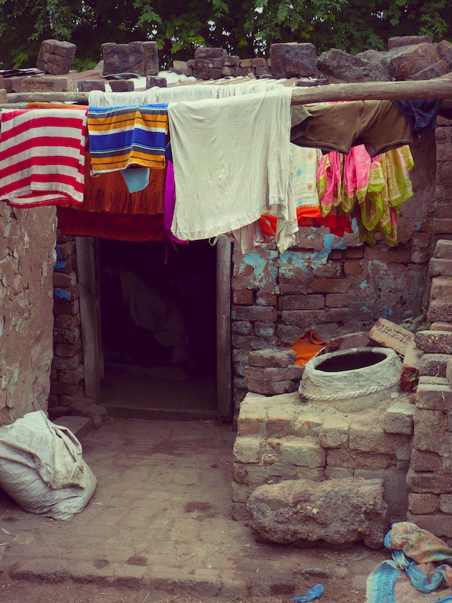 Fresh laundry in India