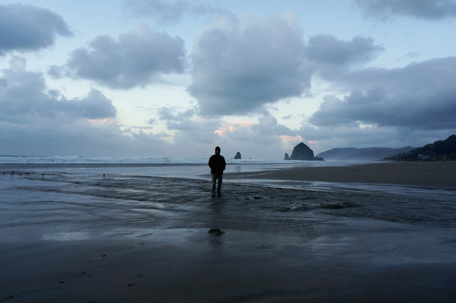 cannon beach oregon haystack rock