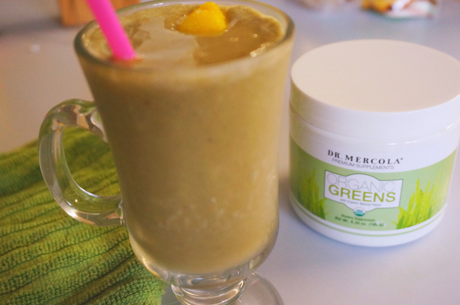 organic greens smoothie8