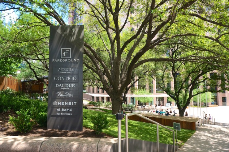 fareground austin outside