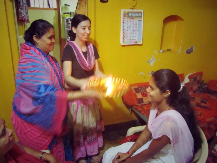 Indian Style Birthday Celebration tradition