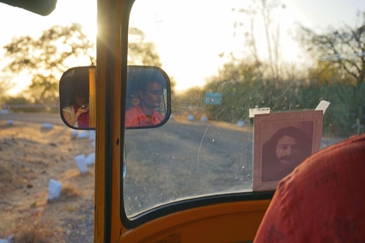 Meherabad, India rickshaw
