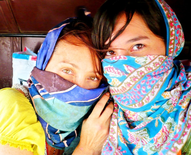 Two Mexicans in India.