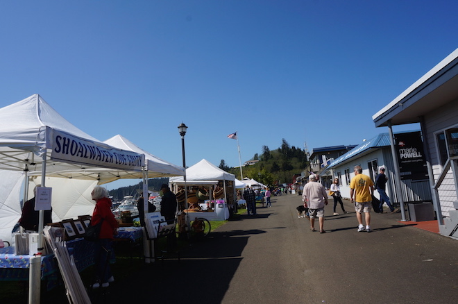 Saturday Market Port of Ilwaco