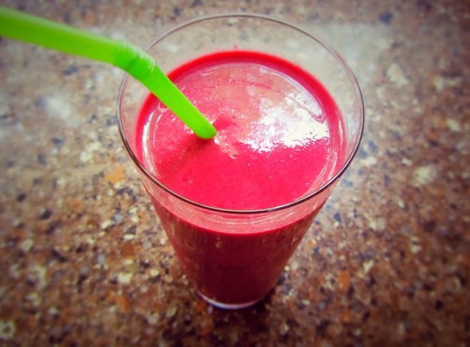 beet stawberry smoothie6
