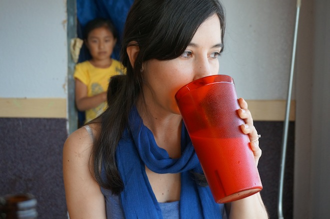 Delicious refreshing horchata