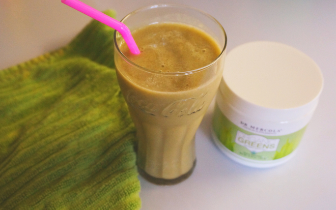 organic greens smoothie10