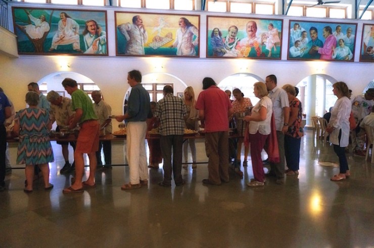 MPR Dining hall Meherabad, India