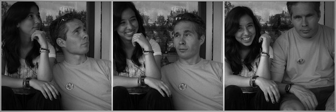 Josh and I when we met in India. (2008)