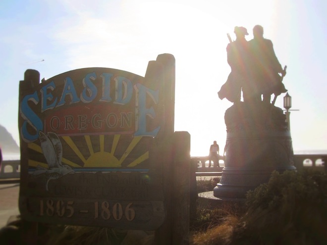 Lewis and Clark's last Oregon trail stop