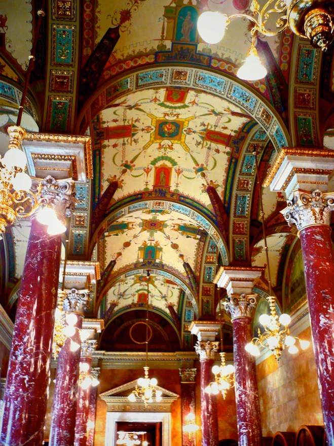 Inside the Hungarian Opera House