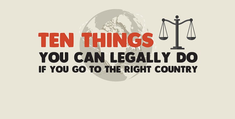 10 Weird Things You Can Legally Do Around The World