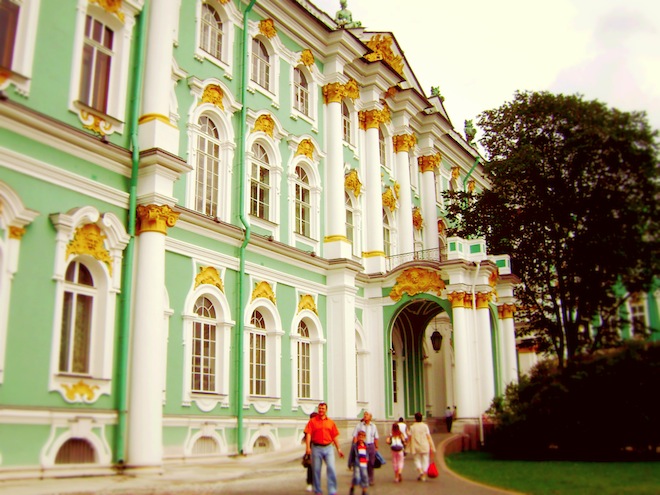 Winter Palace, Saint Petersburg, Russia (A monument to the Russian Monarchs)