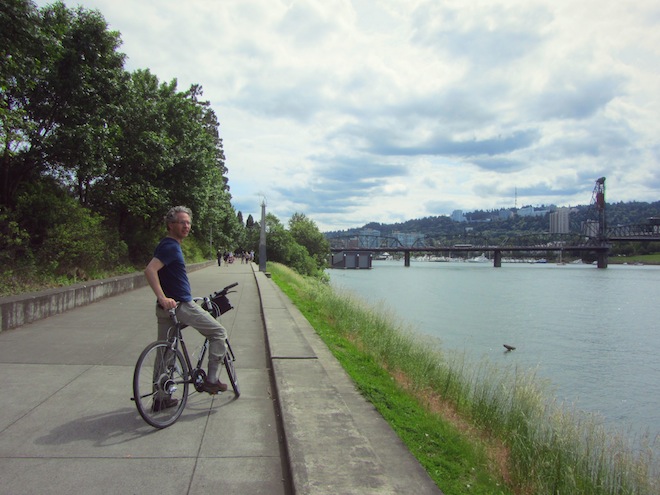 portand waterfront bikes josh