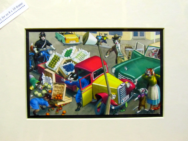 powells portland postcard