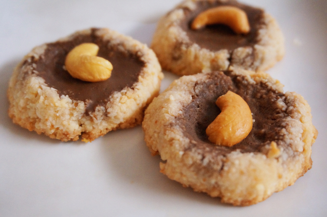 coconut cacao thumbprint cookies4