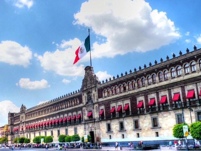 Palacio Nacional, Zocalo, Mexico City