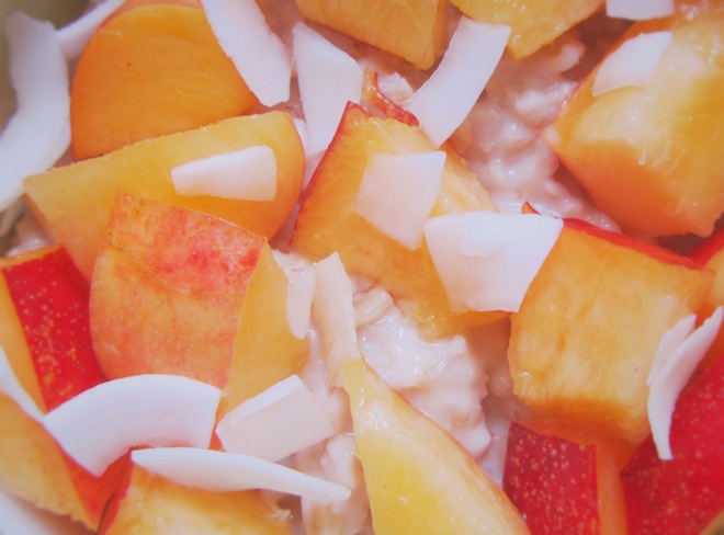 coconut nectarine oatmeal4