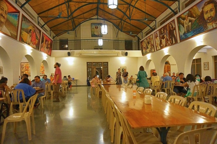 MPR dining hall Meherabad, India