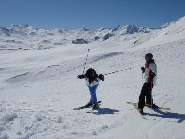 val disere skiing france