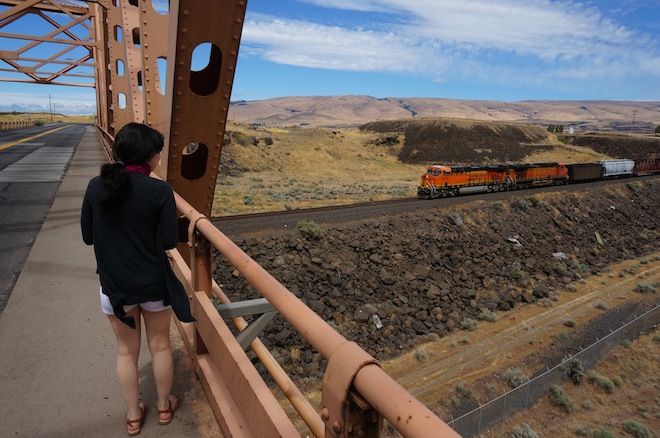 the dalles or bridge dam me