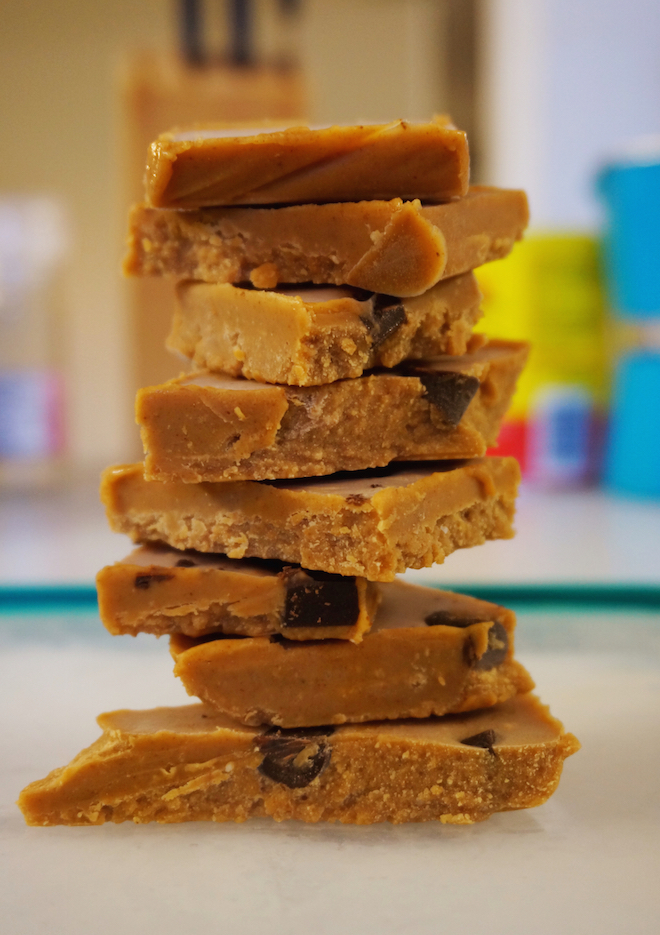 Peanut Butter Chocolate Chip Fudge