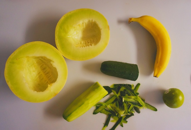 honeydew green smoothie8