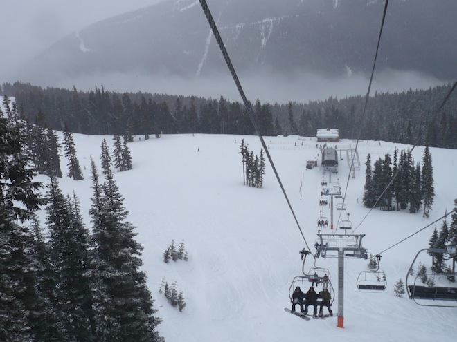 whistler bc canada snow