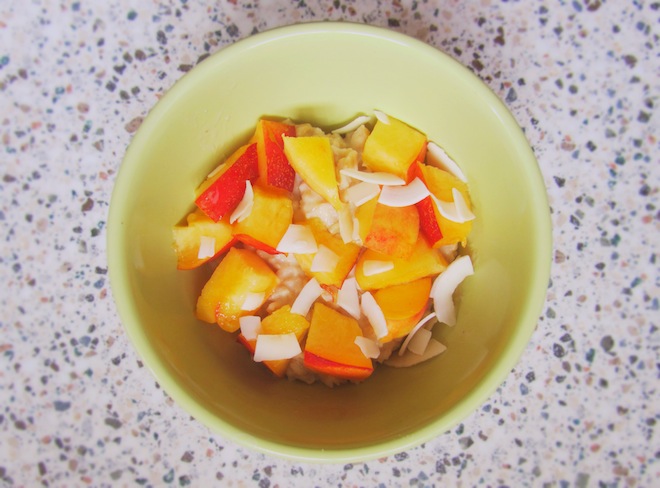coconut nectarine oatmeal3