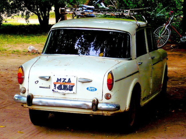 Old car in India