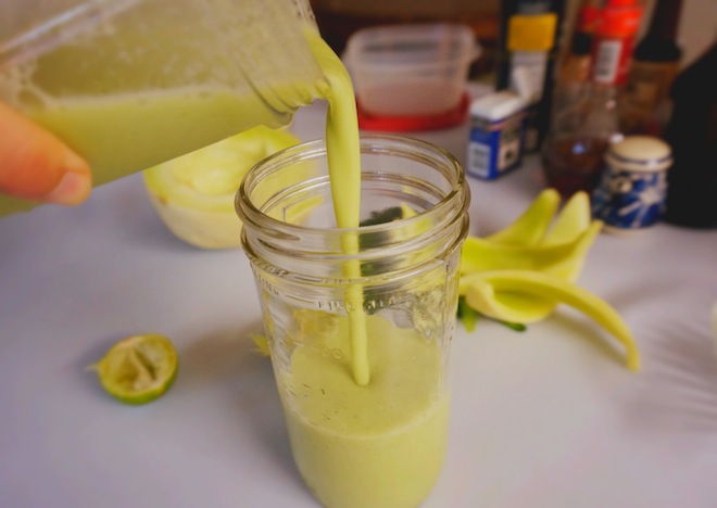 honeydew green smoothie6